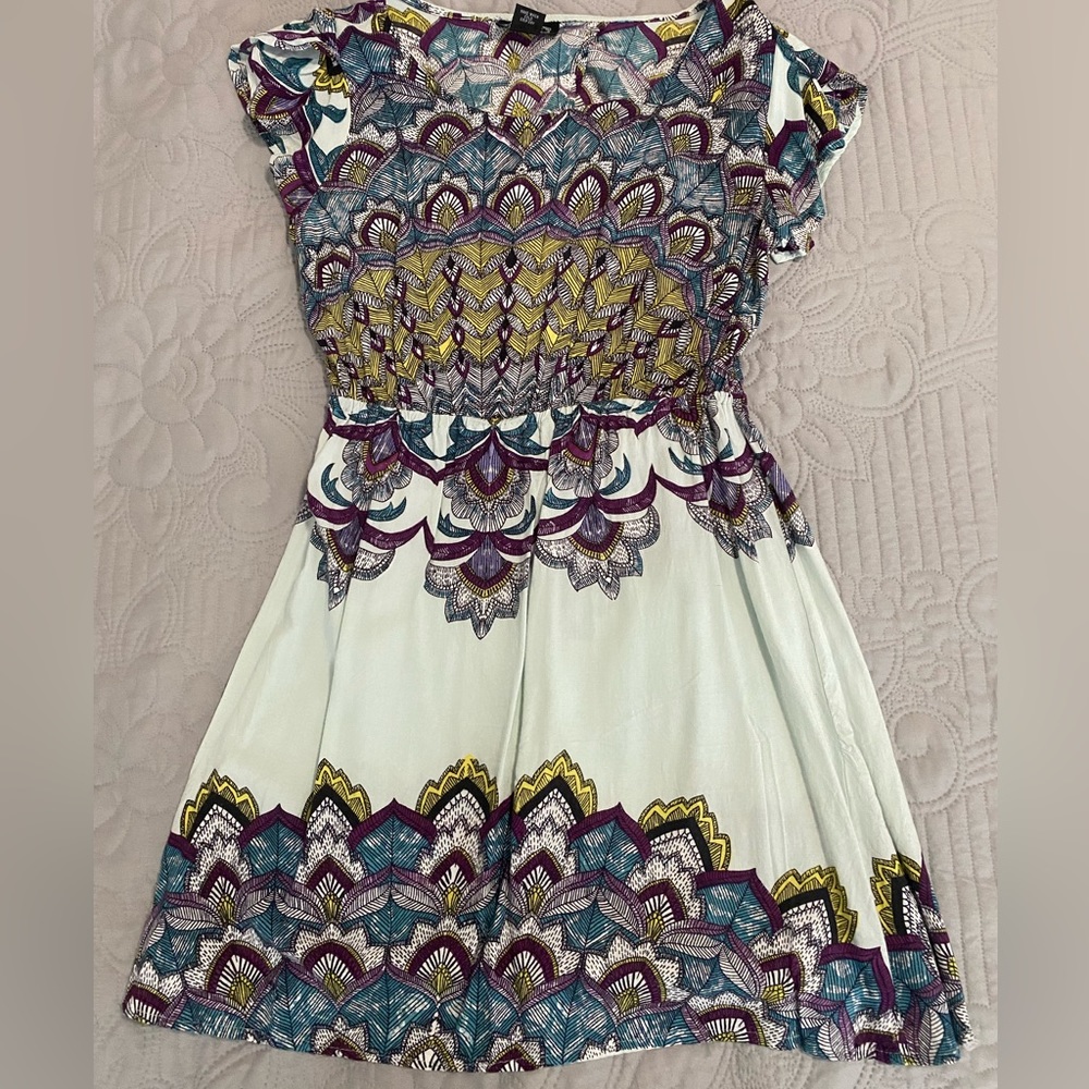 Angie open back dress